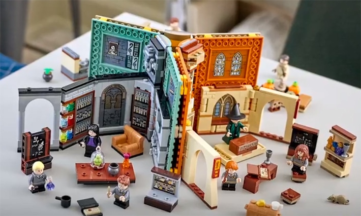 roxfort lego harry potter minimag