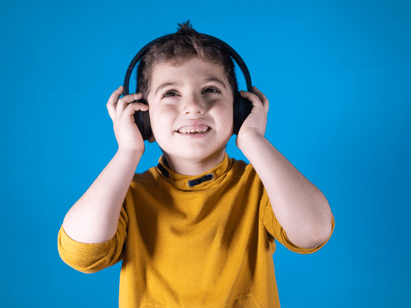 zene hallgató gyerek